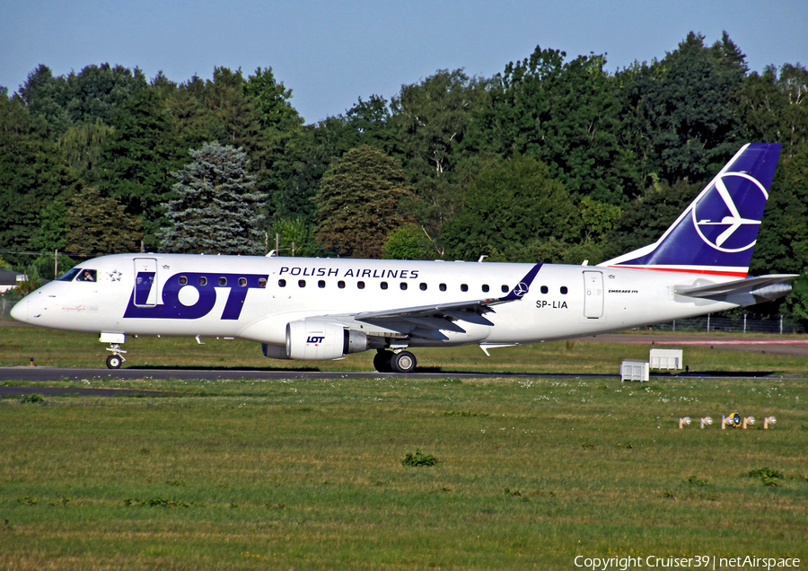 LOT Polish Airlines Embraer ERJ-175LR (ERJ-170-200LR) (SP-LIA) | Photo 286159