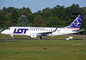 LOT Polish Airlines Embraer ERJ-175LR (ERJ-170-200LR) (SP-LIA) at  Hamburg - Fuhlsbuettel (Helmut Schmidt), Germany