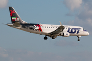 LOT Polish Airlines Embraer ERJ-175STD (ERJ-170-200STD) (SP-LIB) at  Dusseldorf - International, Germany