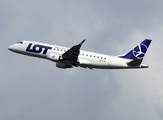 LOT Polish Airlines Embraer ERJ-175STD (ERJ-170-200STD) (SP-LIB) at  Dusseldorf - International, Germany