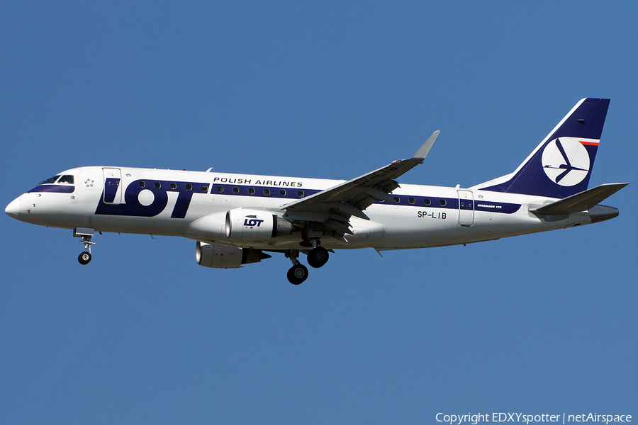 LOT Polish Airlines Embraer ERJ-175STD (ERJ-170-200STD) (SP-LIB) | Photo 276243