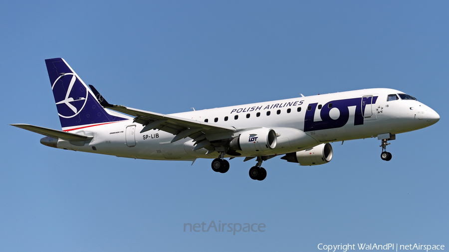 LOT Polish Airlines Embraer ERJ-175STD (ERJ-170-200STD) (SP-LIB) | Photo 454469