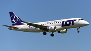 LOT Polish Airlines Embraer ERJ-175STD (ERJ-170-200STD) (SP-LIB) at  Warsaw - Frederic Chopin International, Poland