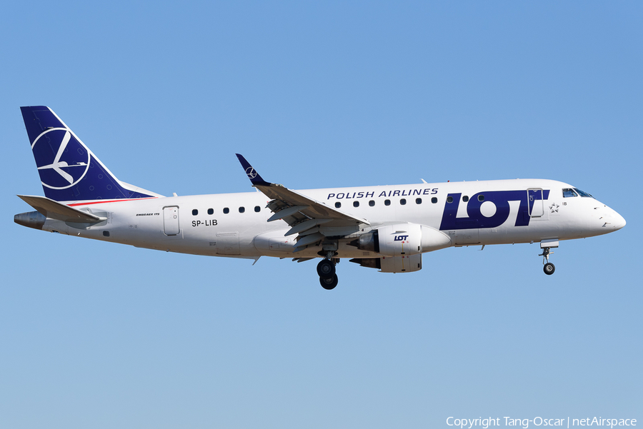 LOT Polish Airlines Embraer ERJ-175STD (ERJ-170-200STD) (SP-LIB) | Photo 503210