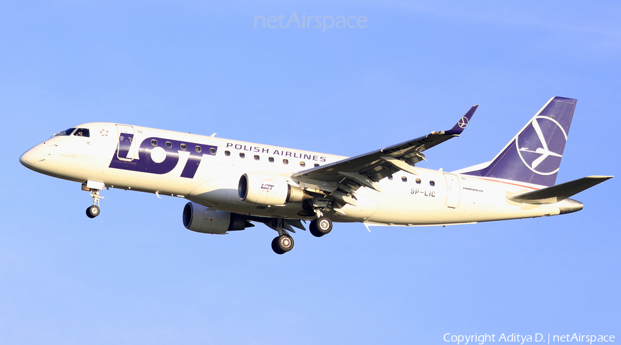 LOT Polish Airlines Embraer ERJ-175LR (ERJ-170-200LR) (SP-LIC) | Photo 360868