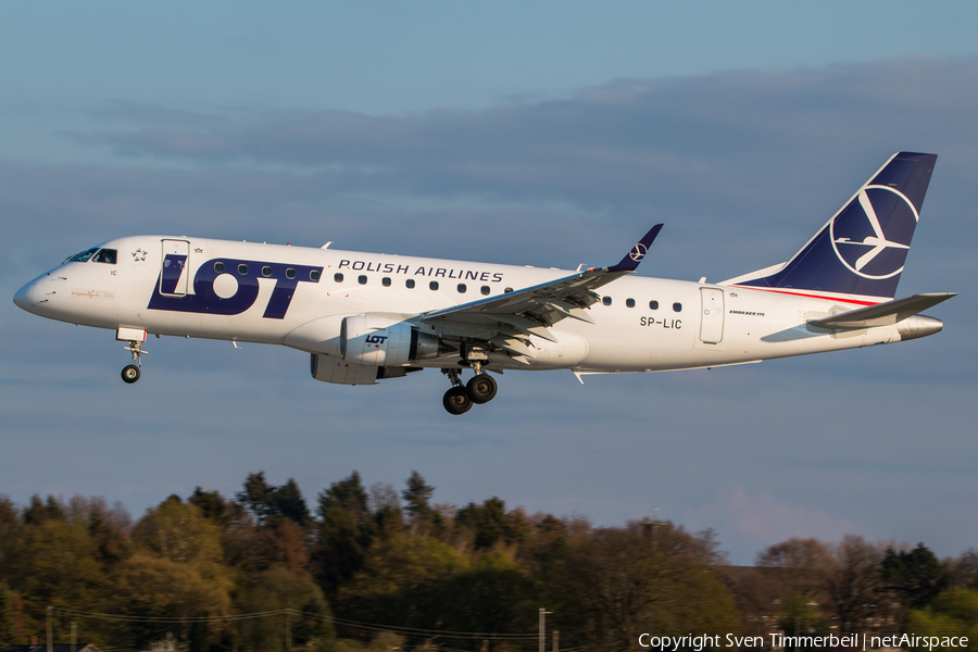 LOT Polish Airlines Embraer ERJ-175LR (ERJ-170-200LR) (SP-LIC) | Photo 311932