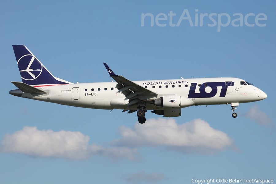 LOT Polish Airlines Embraer ERJ-175LR (ERJ-170-200LR) (SP-LIC) | Photo 324449