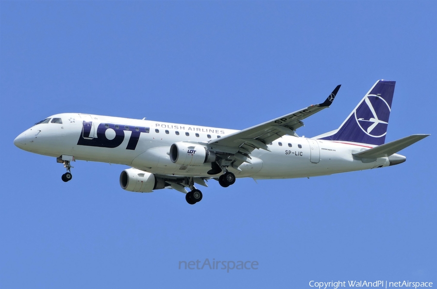 LOT Polish Airlines Embraer ERJ-175LR (ERJ-170-200LR) (SP-LIC) | Photo 450856