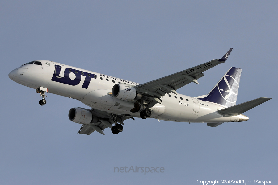 LOT Polish Airlines Embraer ERJ-175LR (ERJ-170-200LR) (SP-LIC) | Photo 488499