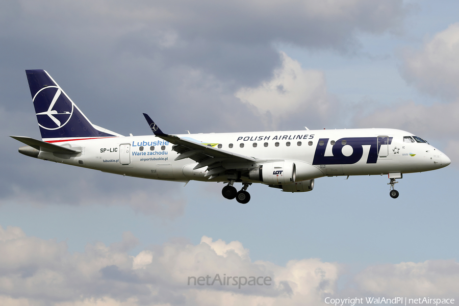LOT Polish Airlines Embraer ERJ-175LR (ERJ-170-200LR) (SP-LIC) | Photo 563066