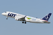 LOT Polish Airlines Embraer ERJ-175LR (ERJ-170-200LR) (SP-LIC) at  Warsaw - Frederic Chopin International, Poland