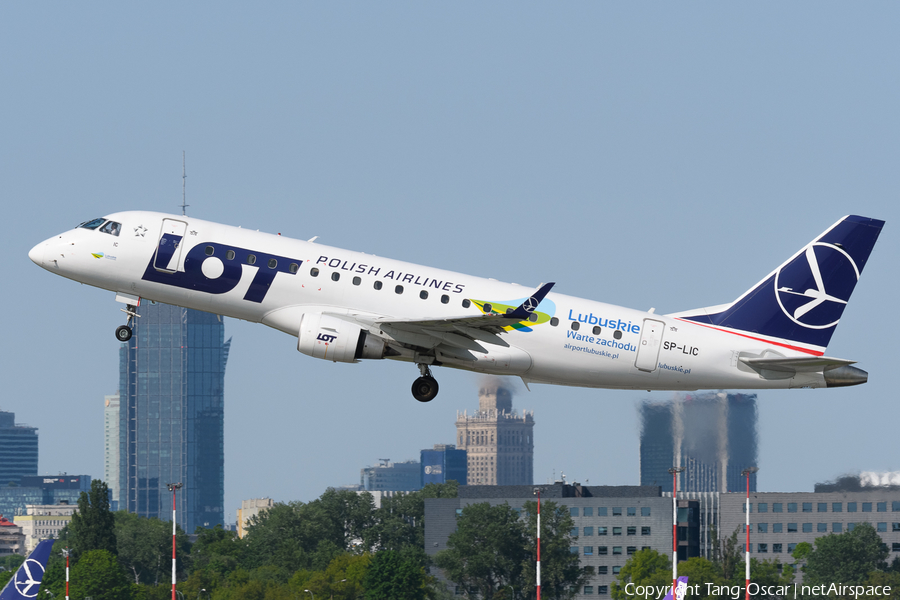 LOT Polish Airlines Embraer ERJ-175LR (ERJ-170-200LR) (SP-LIC) | Photo 588273