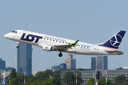 LOT Polish Airlines Embraer ERJ-175LR (ERJ-170-200LR) (SP-LIC) at  Warsaw - Frederic Chopin International, Poland