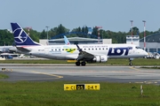 LOT Polish Airlines Embraer ERJ-175LR (ERJ-170-200LR) (SP-LIC) at  Warsaw - Frederic Chopin International, Poland
