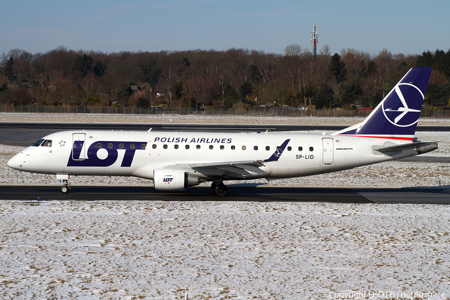 LOT Polish Airlines Embraer ERJ-175LR (ERJ-170-200LR) (SP-LID) | Photo 224151