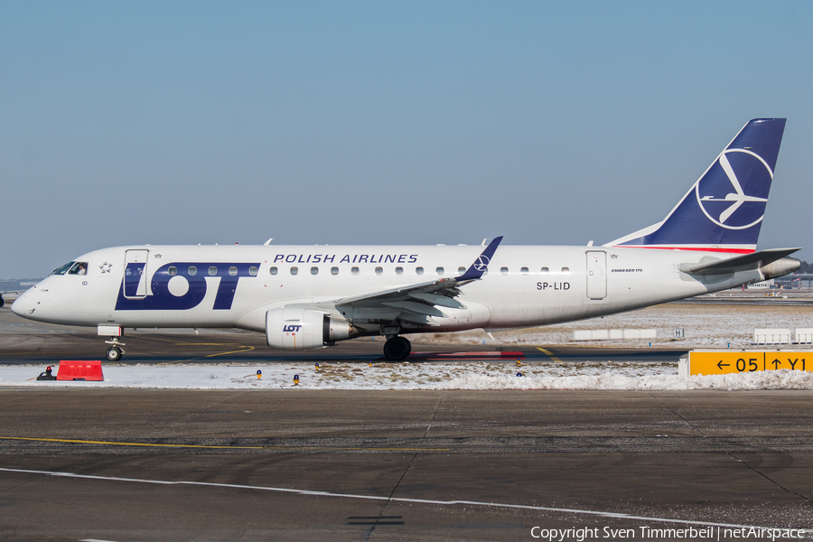 LOT Polish Airlines Embraer ERJ-175LR (ERJ-170-200LR) (SP-LID) | Photo 224767