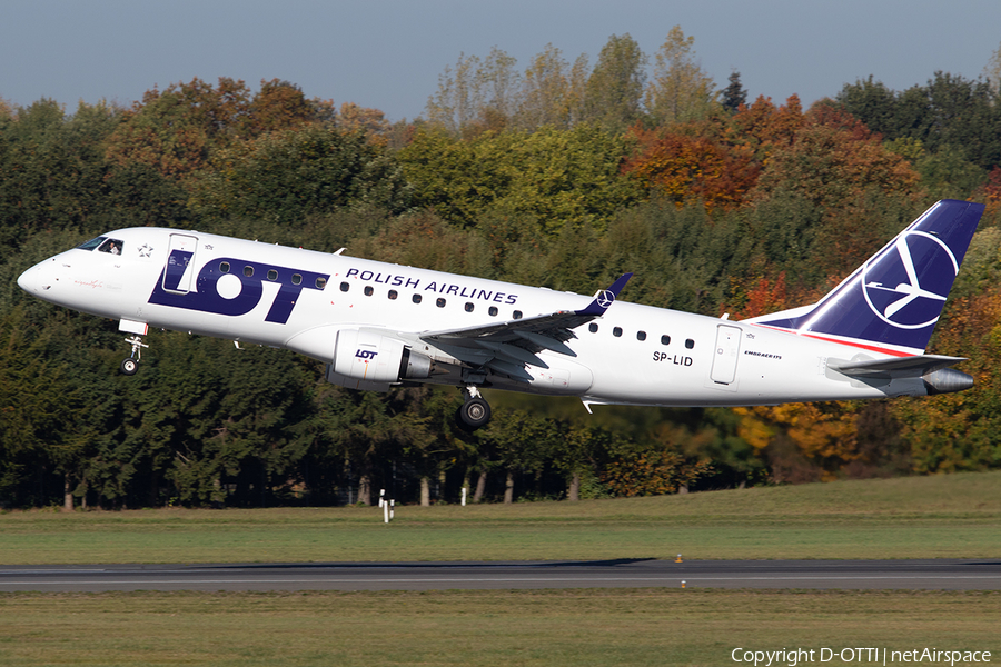 LOT Polish Airlines Embraer ERJ-175LR (ERJ-170-200LR) (SP-LID) | Photo 269290