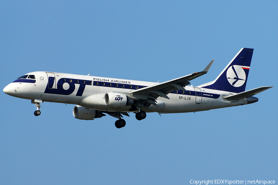 LOT Polish Airlines Embraer ERJ-175LR (ERJ-170-200LR) (SP-LID) | Photo 276244