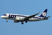 LOT Polish Airlines Embraer ERJ-175LR (ERJ-170-200LR) (SP-LID) at  Warsaw - Frederic Chopin International, Poland