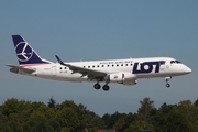 LOT Polish Airlines Embraer ERJ-175LR (ERJ-170-200LR) (SP-LID) at  Hamburg - Fuhlsbuettel (Helmut Schmidt), Germany