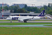 LOT Polish Airlines Embraer ERJ-175LR (ERJ-170-200LR) (SP-LID) at  Warsaw - Frederic Chopin International, Poland