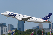 LOT Polish Airlines Embraer ERJ-175LR (ERJ-170-200LR) (SP-LID) at  Warsaw - Frederic Chopin International, Poland