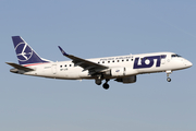 LOT Polish Airlines Embraer ERJ-175LR (ERJ-170-200LR) (SP-LID) at  Warsaw - Frederic Chopin International, Poland