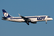 LOT Polish Airlines Embraer ERJ-175LR (ERJ-170-200LR) (SP-LIE) at  Frankfurt am Main, Germany