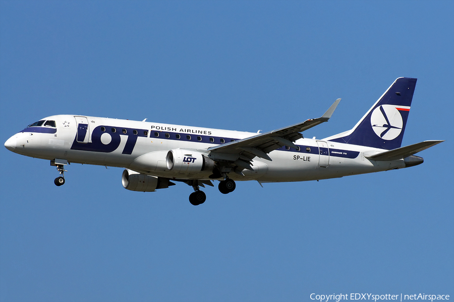 LOT Polish Airlines Embraer ERJ-175LR (ERJ-170-200LR) (SP-LIE) | Photo 276245