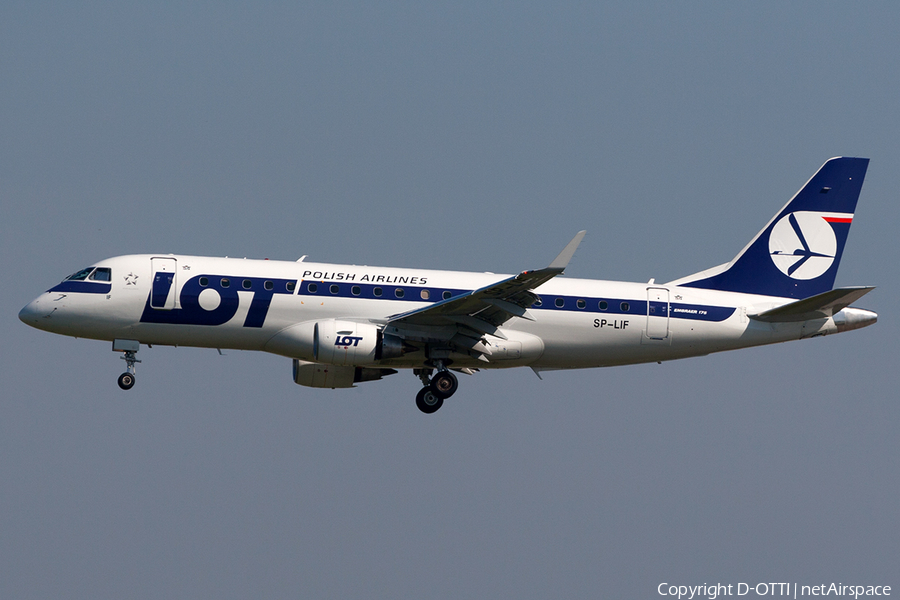 LOT Polish Airlines Embraer ERJ-175LR (ERJ-170-200LR) (SP-LIF) | Photo 201914