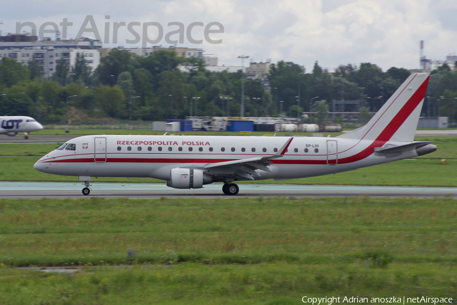 Polish Government Embraer ERJ-175LR (ERJ-170-200LR) (SP-LIH) | Photo 401423