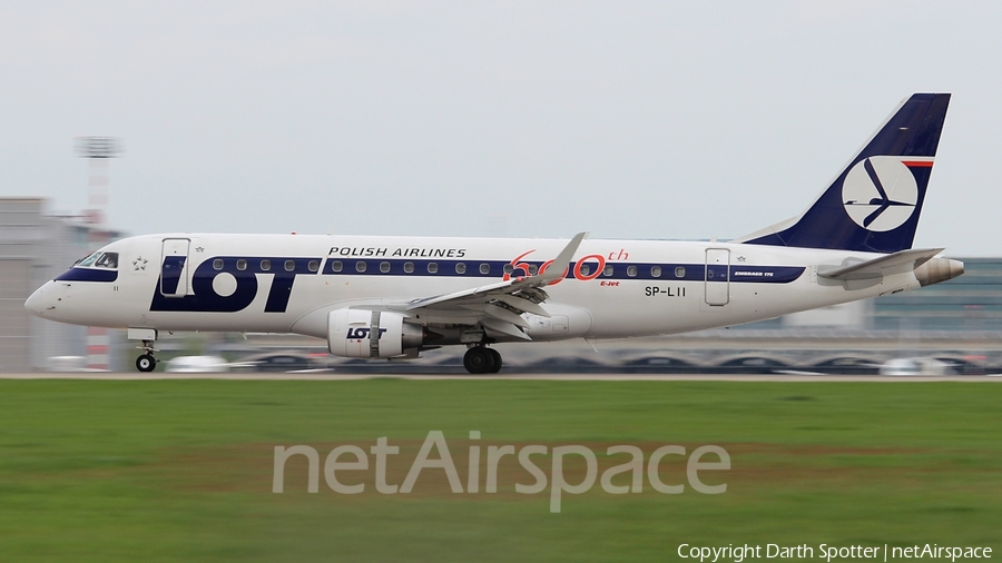 LOT Polish Airlines Embraer ERJ-175LR (ERJ-170-200LR) (SP-LII) | Photo 209772