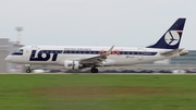 LOT Polish Airlines Embraer ERJ-175LR (ERJ-170-200LR) (SP-LII) at  Dusseldorf - International, Germany