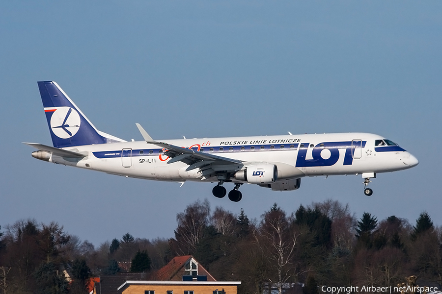 LOT Polish Airlines Embraer ERJ-175LR (ERJ-170-200LR) (SP-LII) | Photo 224088