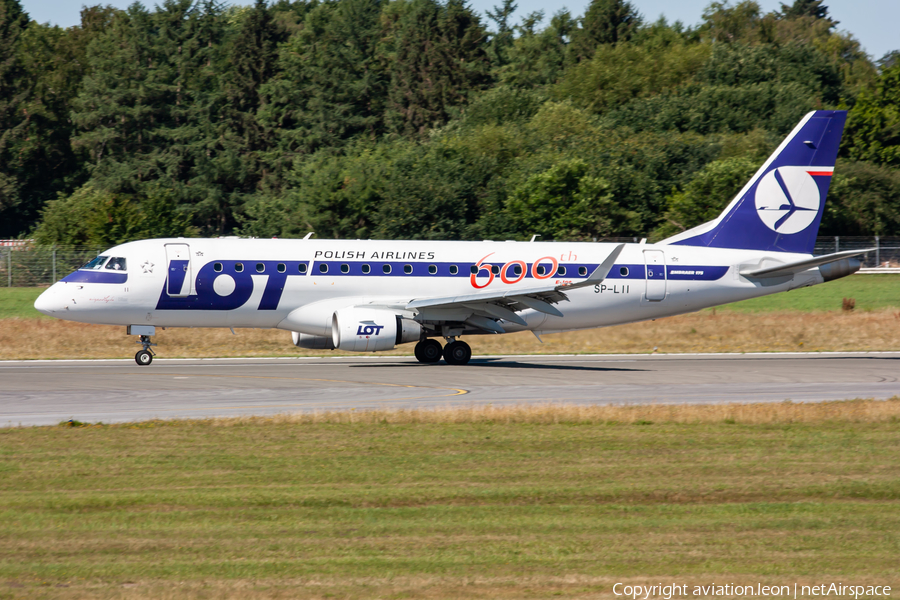 LOT Polish Airlines Embraer ERJ-175LR (ERJ-170-200LR) (SP-LII) | Photo 252800