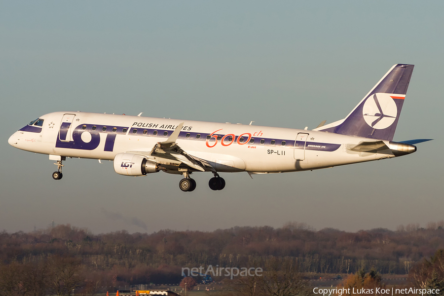 LOT Polish Airlines Embraer ERJ-175LR (ERJ-170-200LR) (SP-LII) | Photo 287318