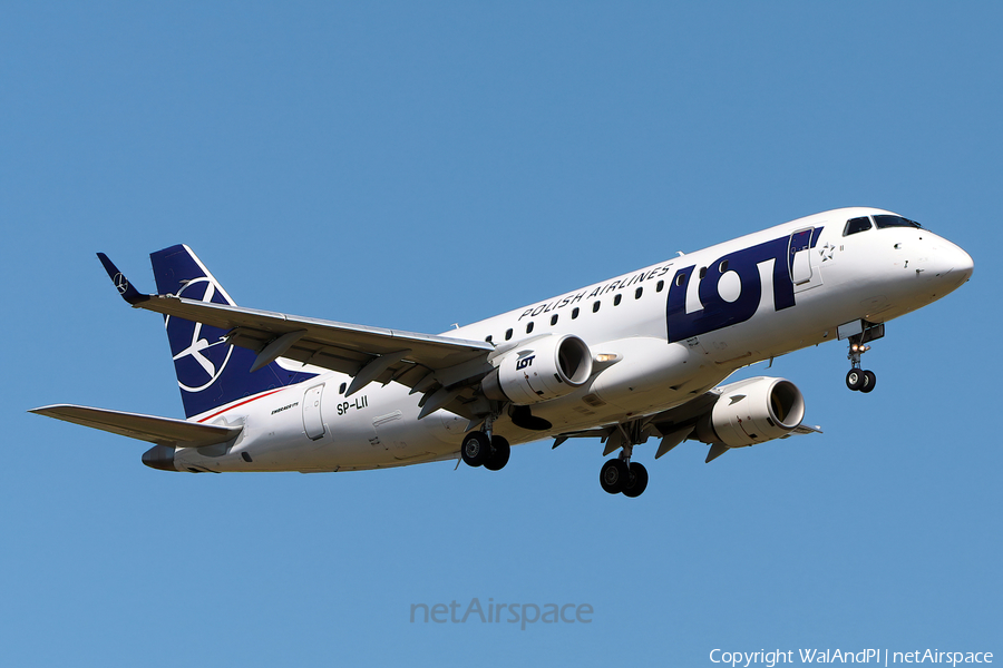 LOT Polish Airlines Embraer ERJ-175LR (ERJ-170-200LR) (SP-LII) | Photo 522378