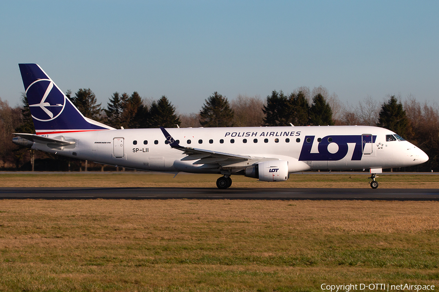 LOT Polish Airlines Embraer ERJ-175LR (ERJ-170-200LR) (SP-LII) | Photo 368127