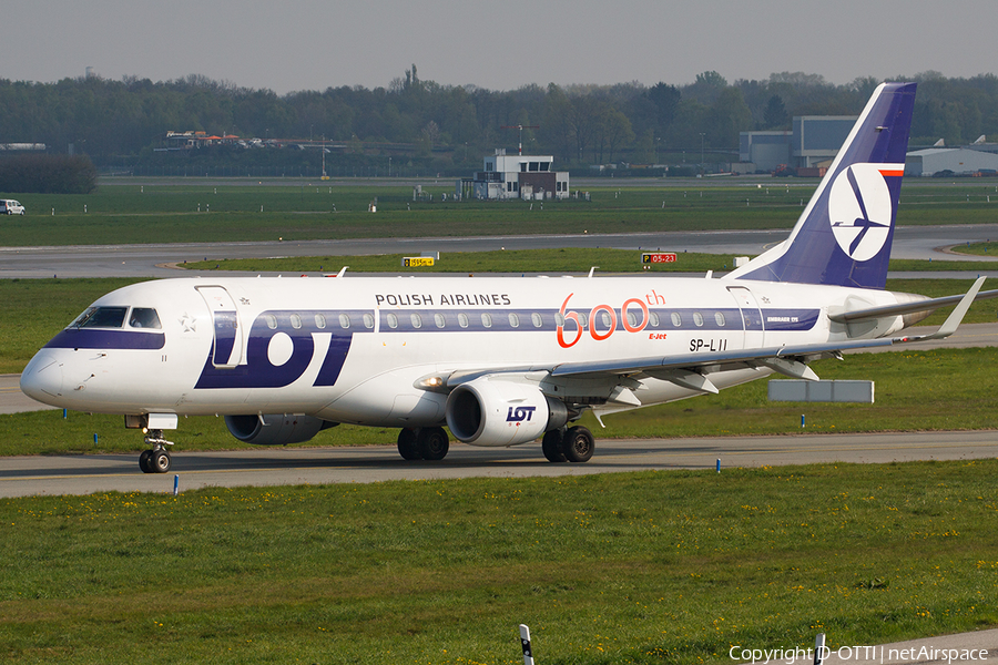LOT Polish Airlines Embraer ERJ-175LR (ERJ-170-200LR) (SP-LII) | Photo 436193