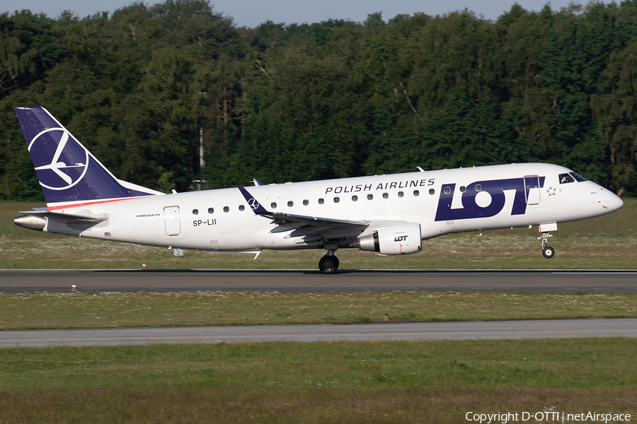 LOT Polish Airlines Embraer ERJ-175LR (ERJ-170-200LR) (SP-LII) | Photo 511655