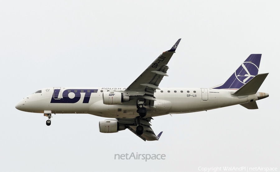 LOT Polish Airlines Embraer ERJ-175LR (ERJ-170-200LR) (SP-LII) | Photo 444528