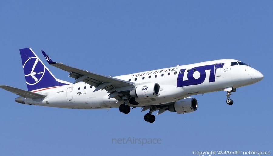 LOT Polish Airlines Embraer ERJ-175LR (ERJ-170-200LR) (SP-LII) | Photo 444903