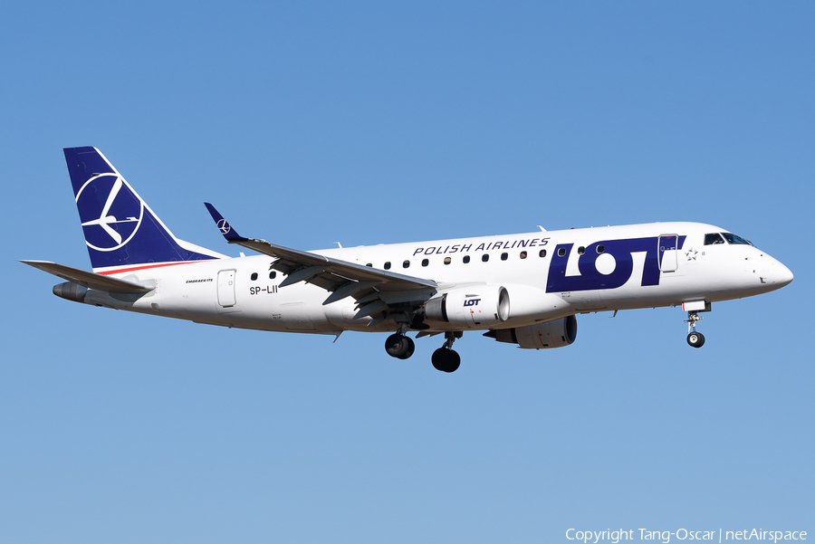 LOT Polish Airlines Embraer ERJ-175LR (ERJ-170-200LR) (SP-LII) | Photo 507182