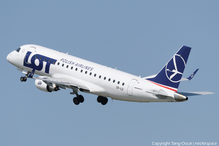 LOT Polish Airlines Embraer ERJ-175LR (ERJ-170-200LR) (SP-LII) | Photo 616982