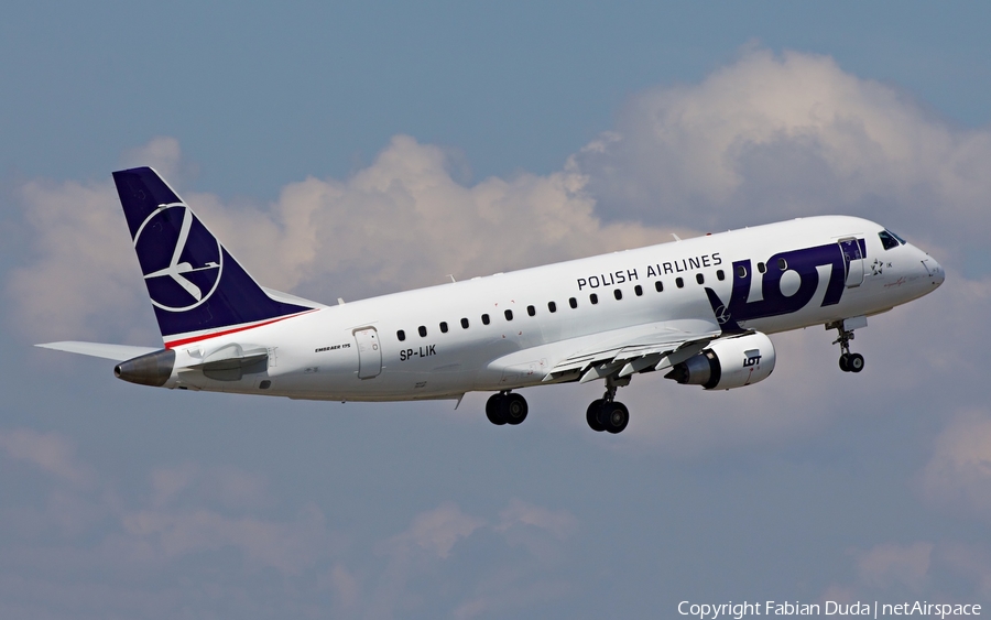 LOT Polish Airlines Embraer ERJ-175LR (ERJ-170-200LR) (SP-LIK) | Photo 252527