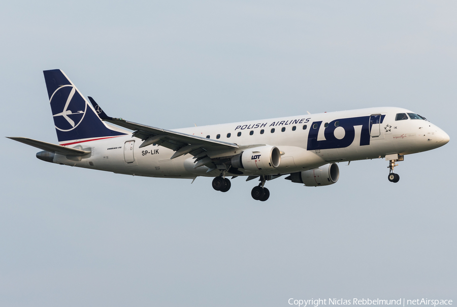 LOT Polish Airlines Embraer ERJ-175LR (ERJ-170-200LR) (SP-LIK) | Photo 309764