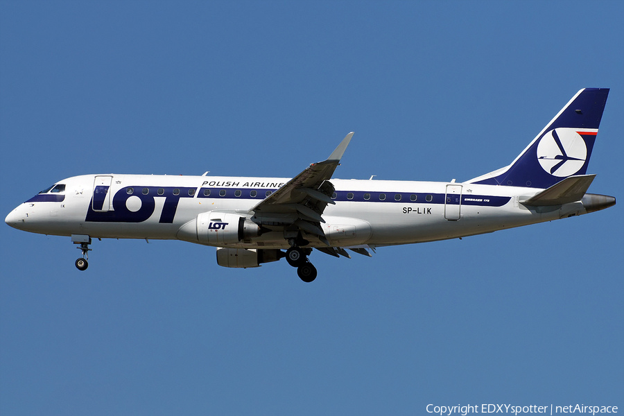 LOT Polish Airlines Embraer ERJ-175LR (ERJ-170-200LR) (SP-LIK) | Photo 276248