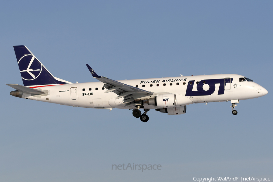 LOT Polish Airlines Embraer ERJ-175LR (ERJ-170-200LR) (SP-LIK) | Photo 540612