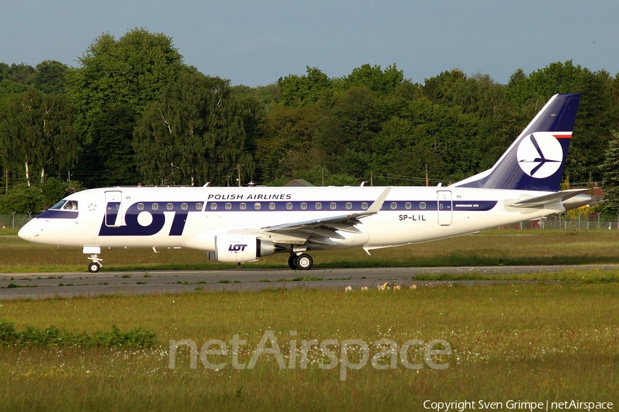 LOT Polish Airlines Embraer ERJ-175LR (ERJ-170-200LR) (SP-LIL) | Photo 37143