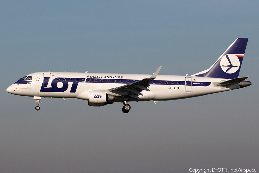 LOT Polish Airlines Embraer ERJ-175LR (ERJ-170-200LR) (SP-LIL) | Photo 355905
